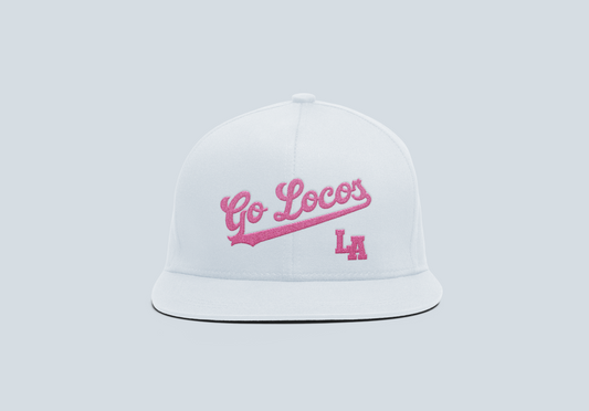 Go Loco x LA - Snap Back Hat - "Pink Go Locos, LA"