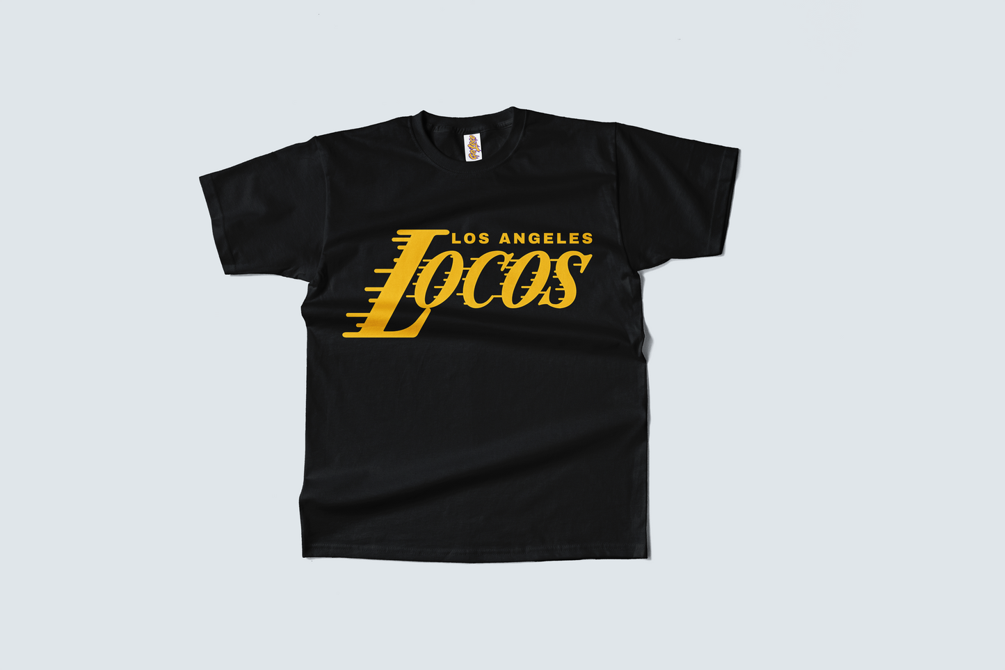 Go Loco Courtside - Black/White - Premium T-Shirt - "Los Angeles, Locos"