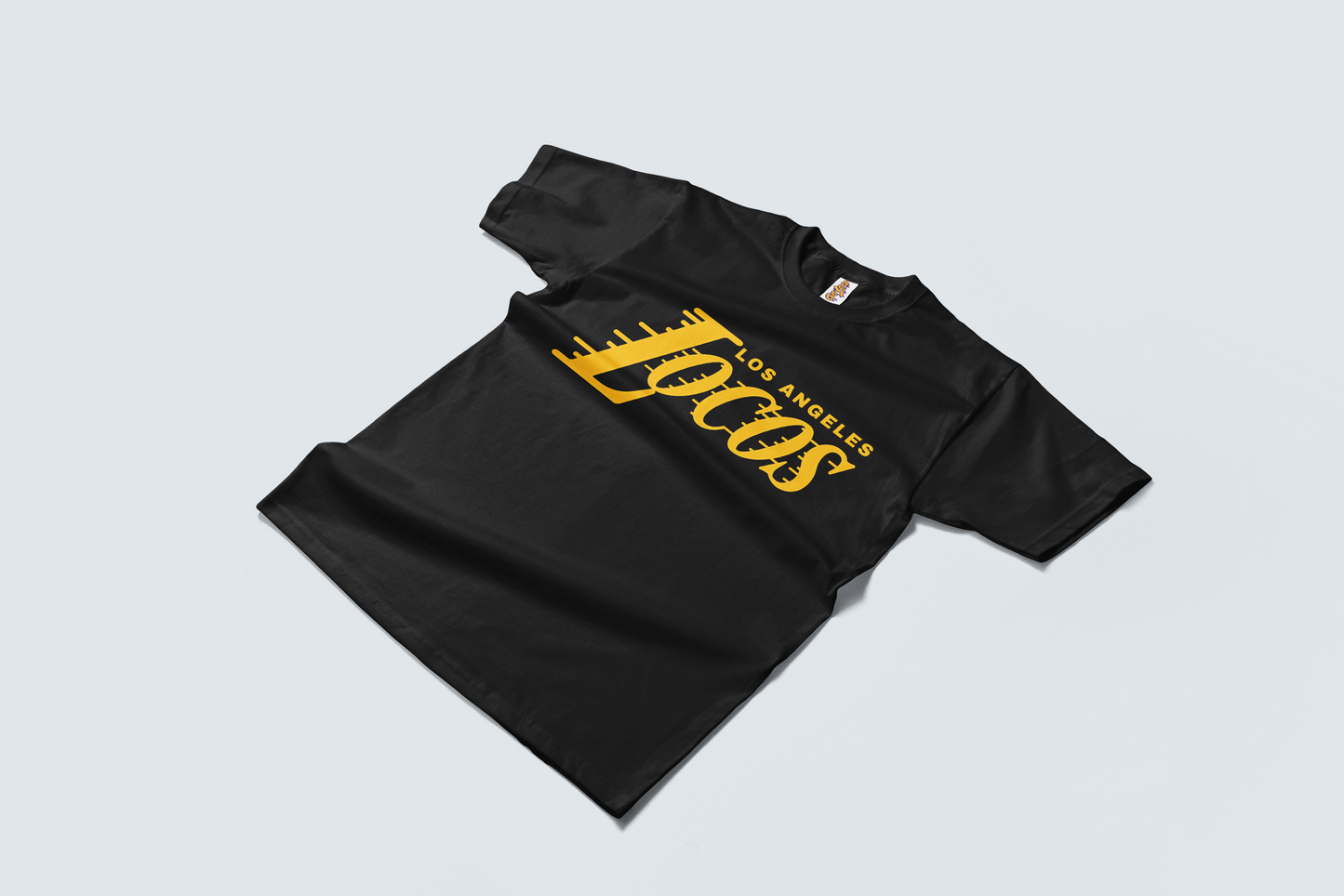Go Loco Courtside - Black/White - Premium T-Shirt - "Los Angeles, Locos"