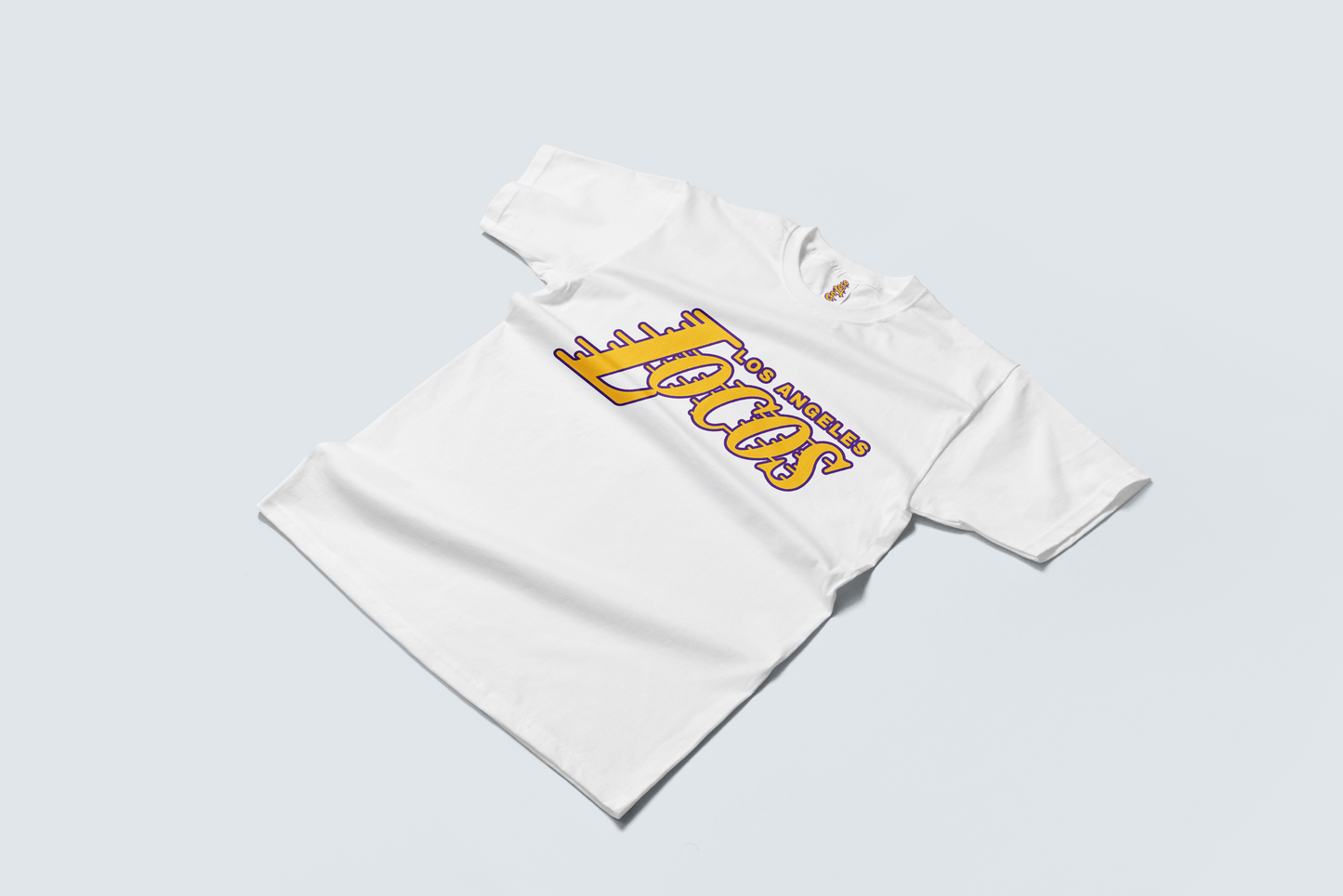 Go Loco Courtside - Black/White - Premium T-Shirt - "Los Angeles, Locos"