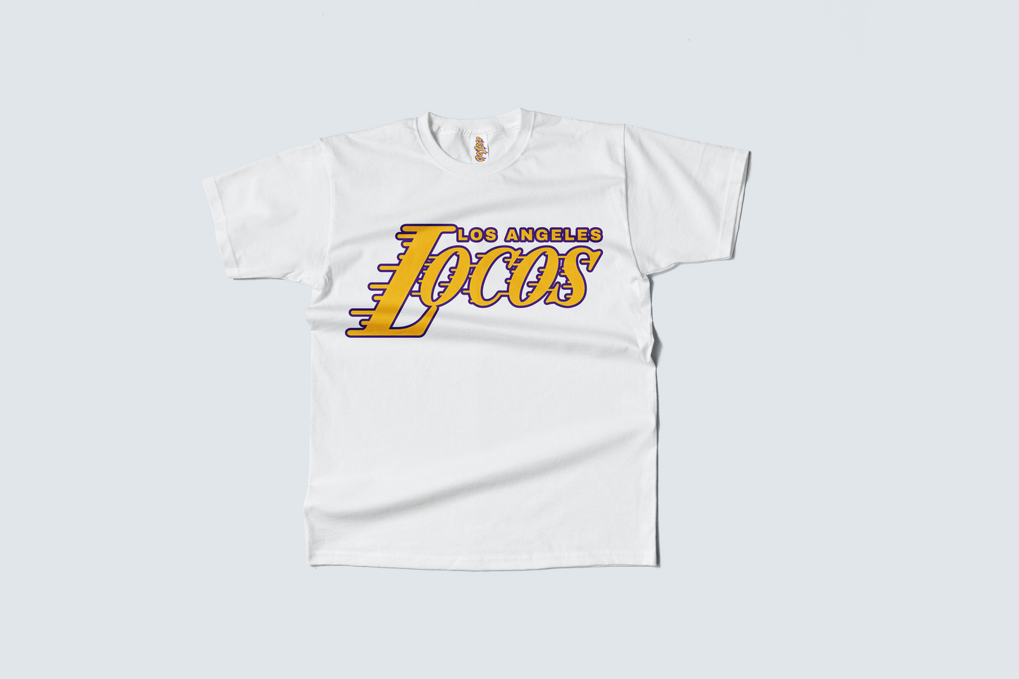 Go Loco Courtside - Black/White - Premium T-Shirt - "Los Angeles, Locos"