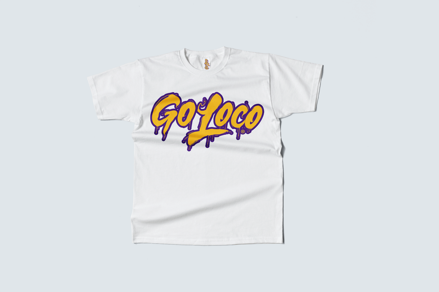 Go Loco Courtside - Black/White - Premium T-Shirt - "LA"