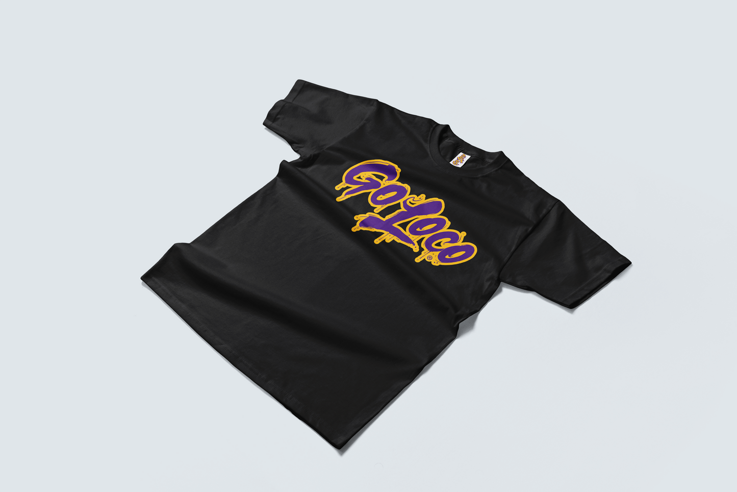 Go Loco Courtside - Black/White - Premium T-Shirt - "Play Hard"