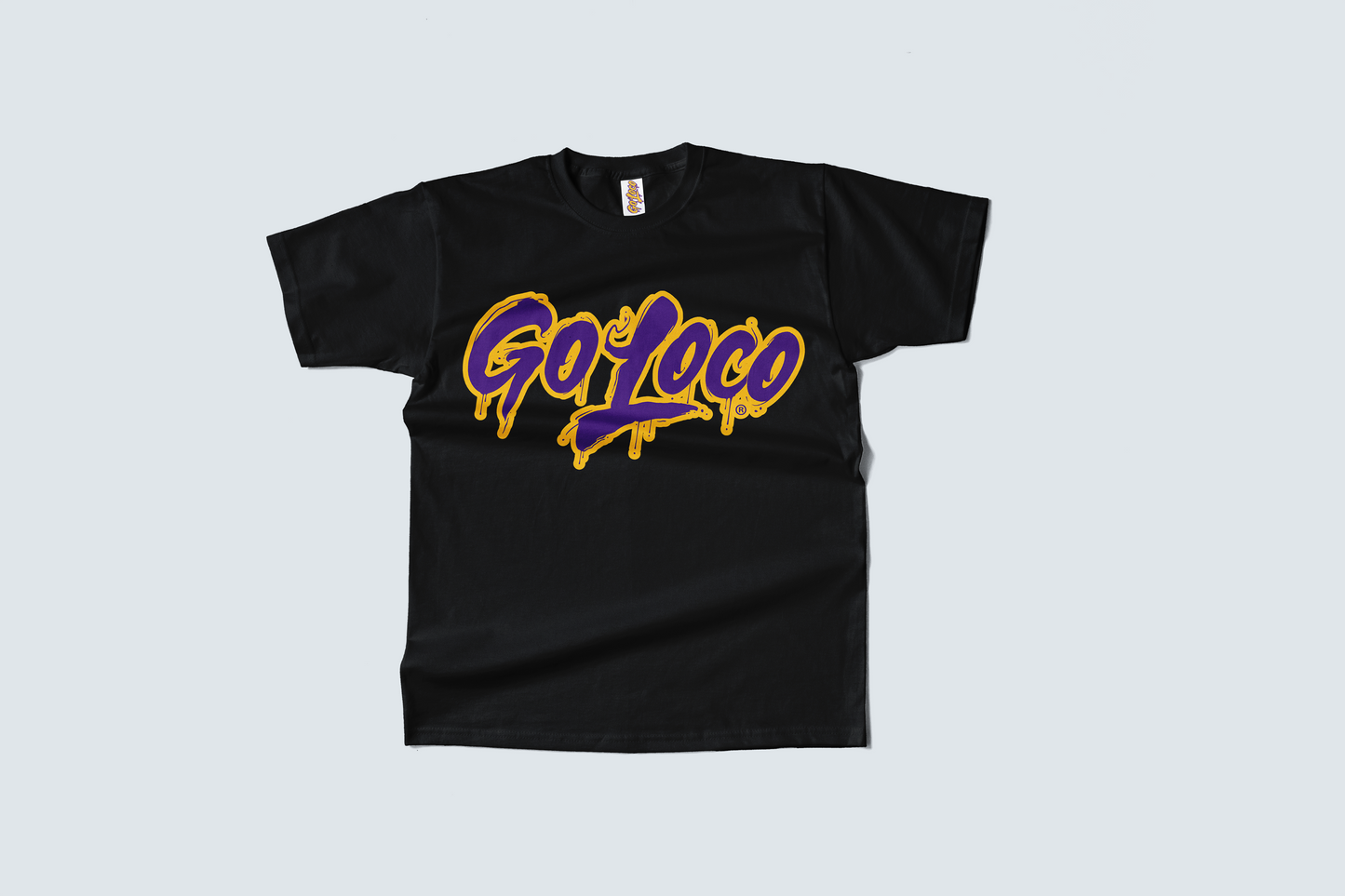 Go Loco Courtside - Black/White - Premium T-Shirt - "Play Hard"