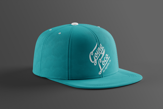 Go Loco-Teal Snapback Hat-“Going Loco, Los Angeles"