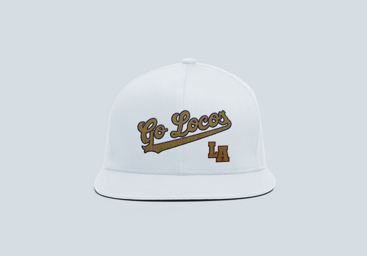 Go Loco x LA - Snap Back Hat - "Gold Go Locos, LA"