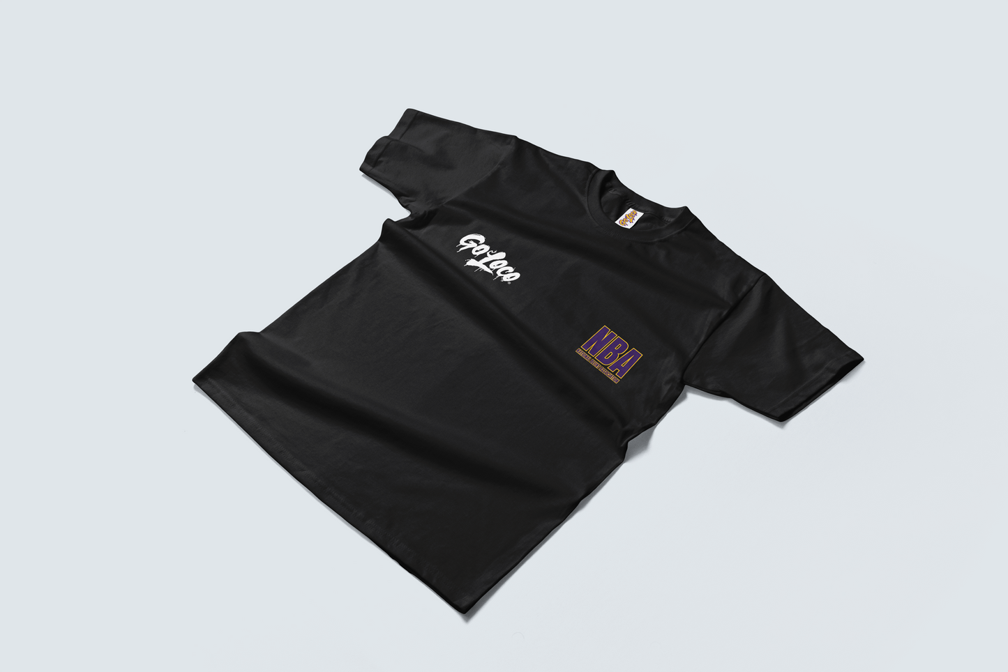 Go Loco Courtside - Black/White - Premium T-Shirt - "NBA"