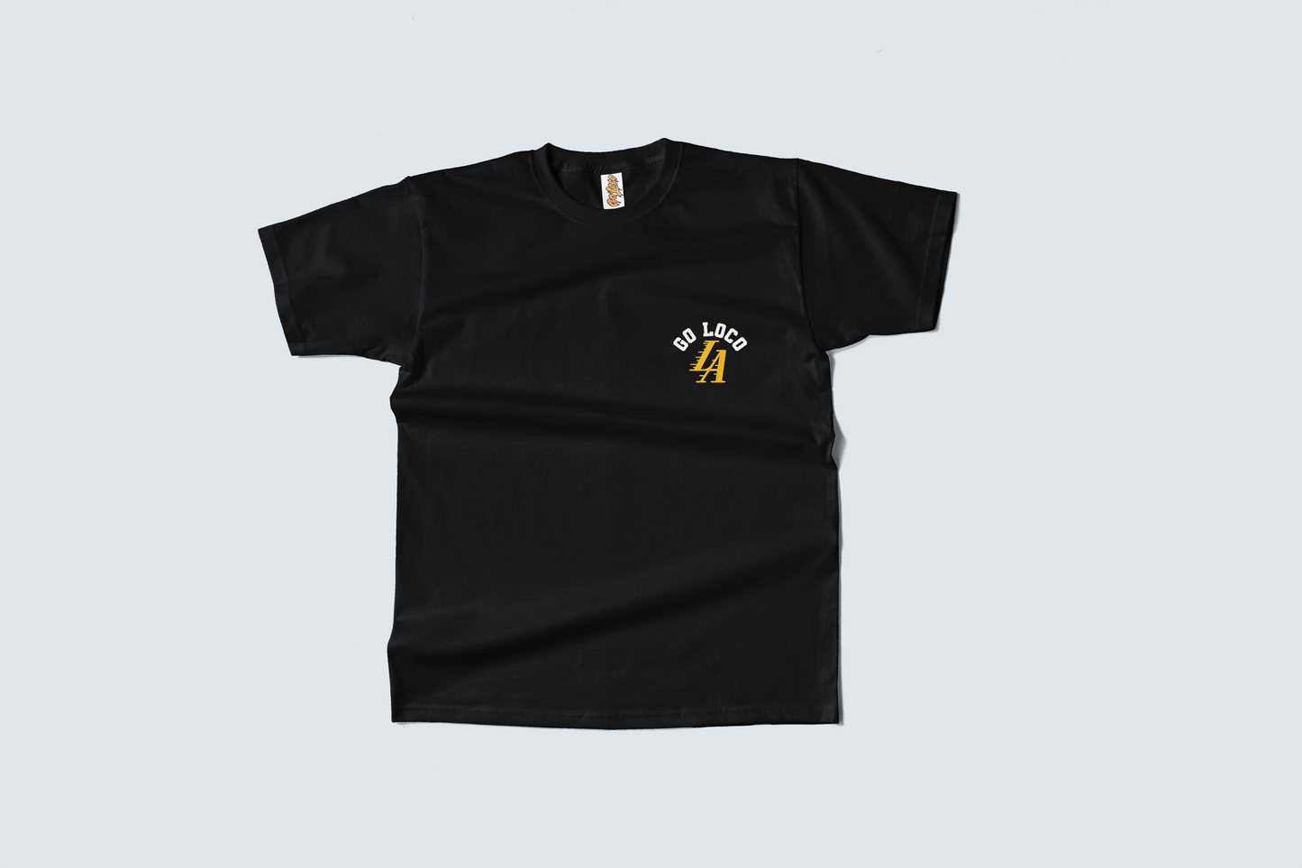 Go Loco Courtside - Black/White - Premium T-Shirt - "Go Loco 2020, LA"