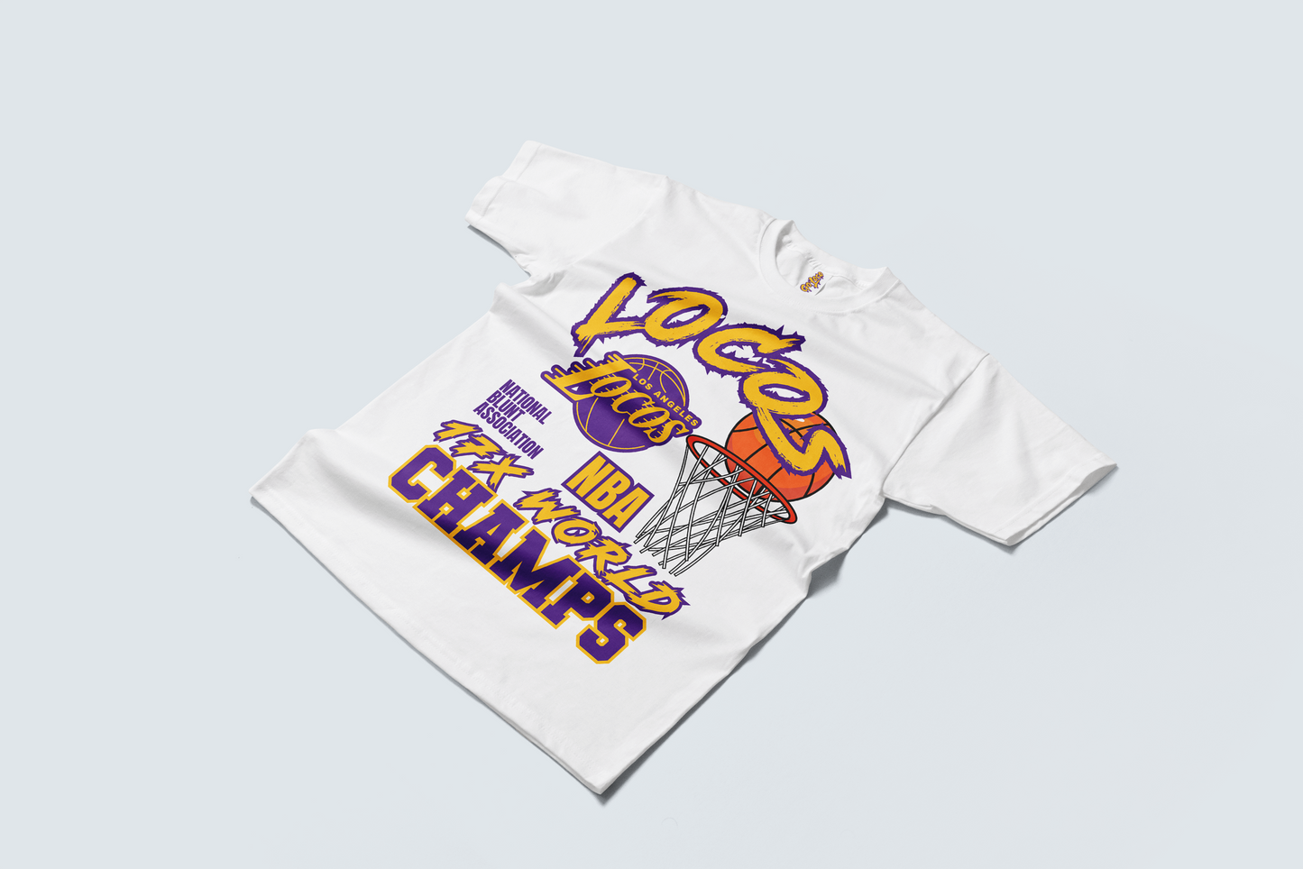 Go Loco Courtside - Black/White - Premium T-Shirt - "World Champs"