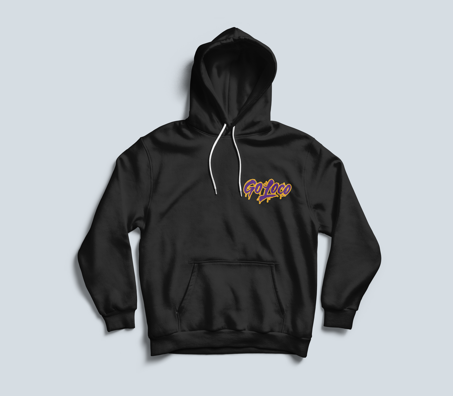 Go Loco Courtside - Black/White - Premium Hoodie - "Season Tickets, Floor Seats"