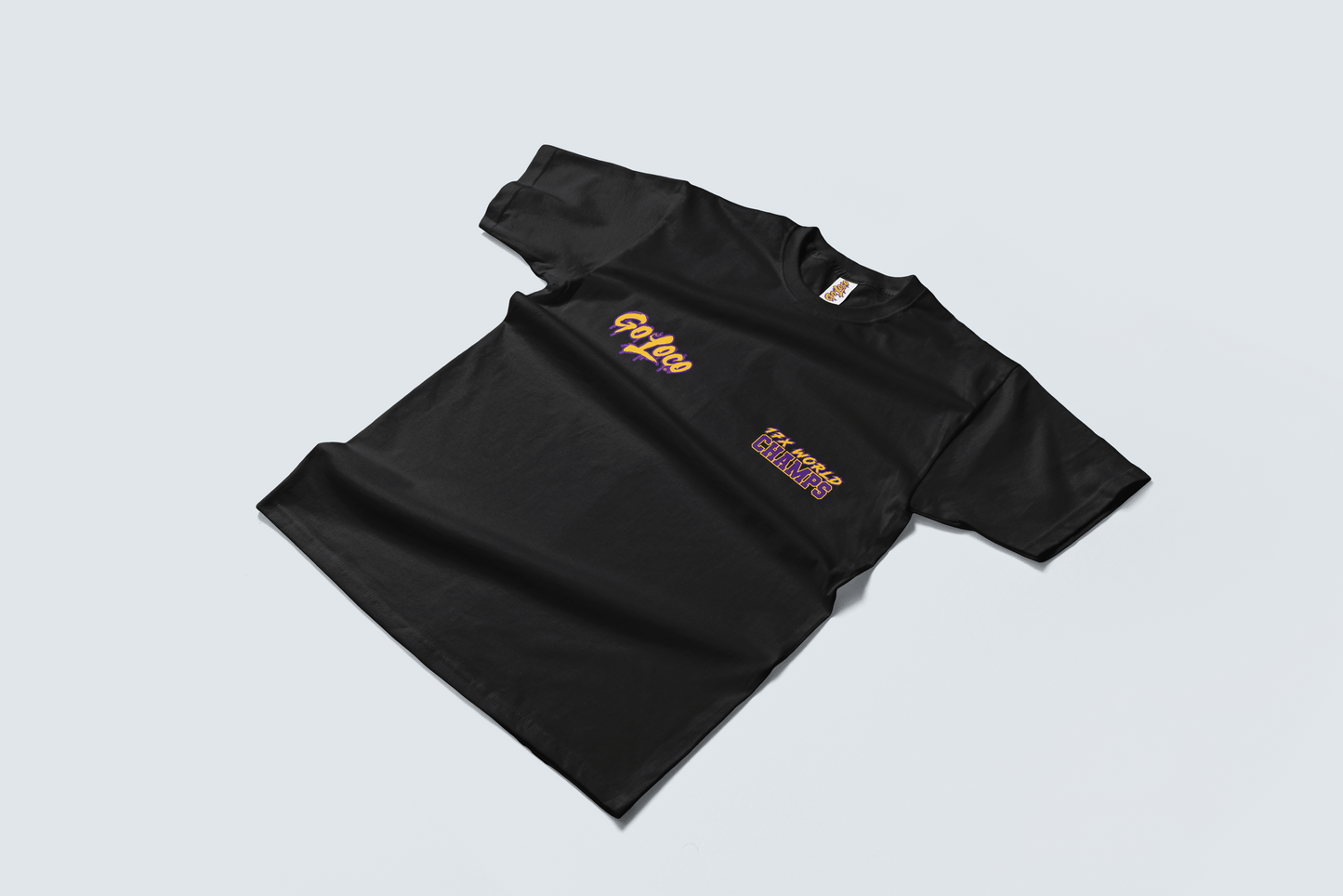 Go Loco Courtside - Black/White - Premium T-Shirt - "World Champs"
