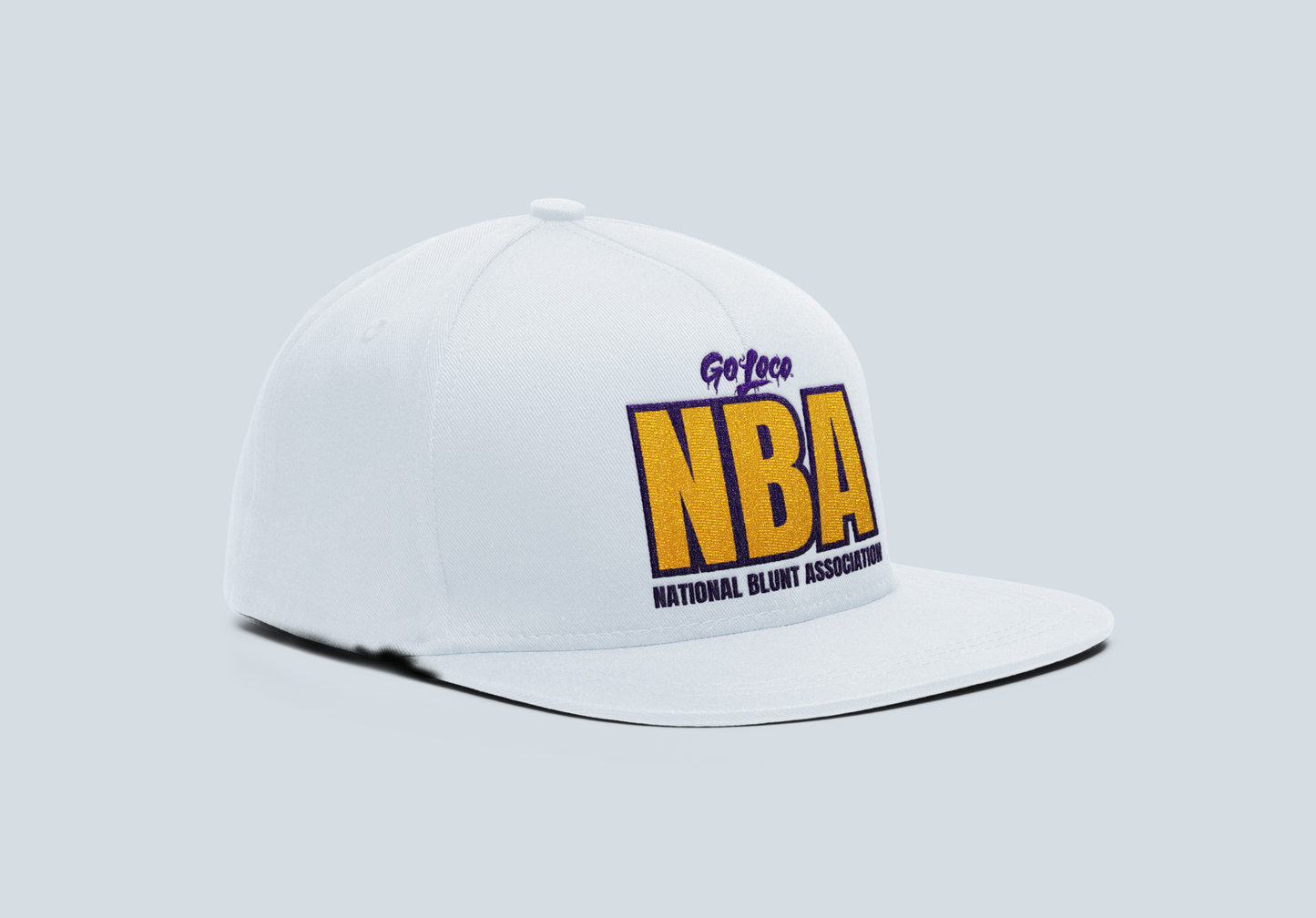 Go Loco Courtside - Black/White - Snap Back Hat - "NBA"