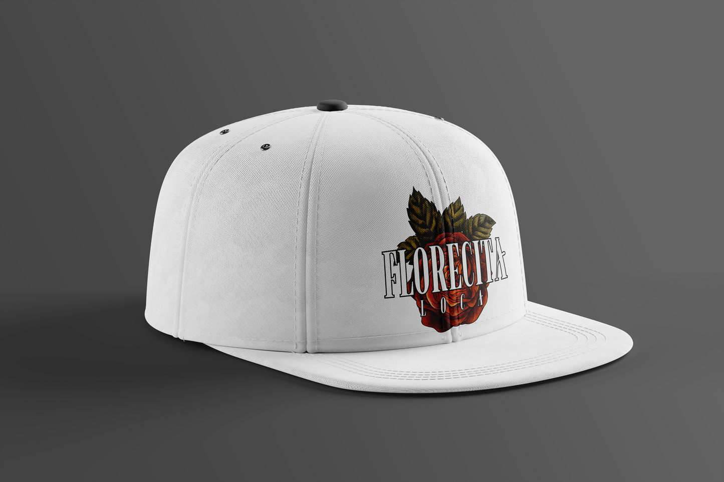 Baby Locas-Snapback Hat-“Little Crazy Flower”-“Florecita Loca"
