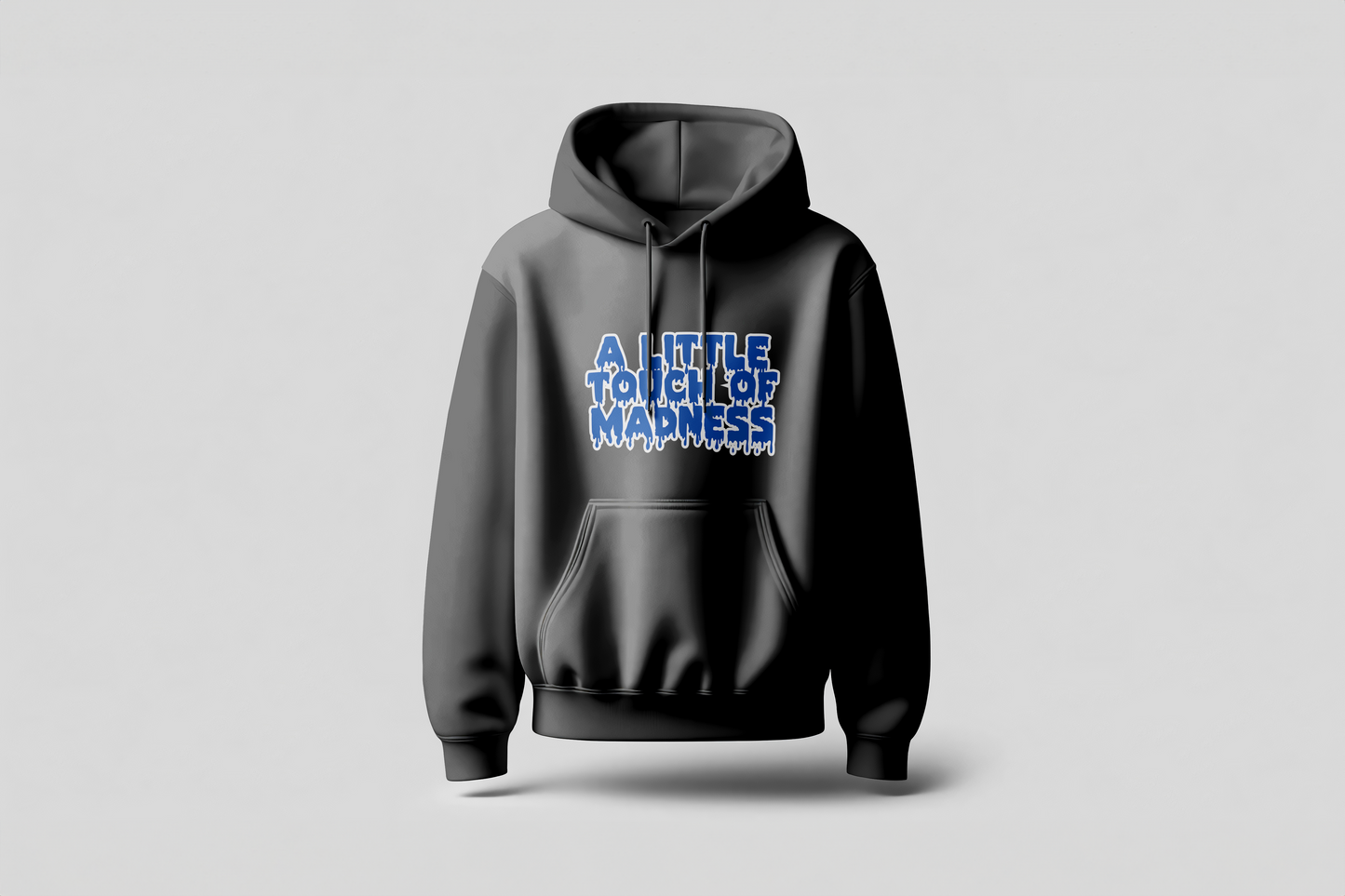 Go Loco Premium Black Hoodie-"Little Touch of Madness"-"Un Toquecito de Locura”