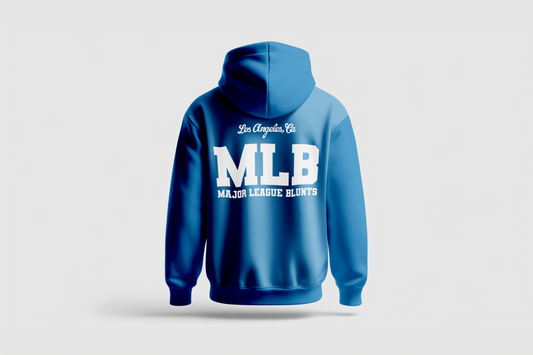 Go Loco x LA Premium Blue Hoodie - "MLB"