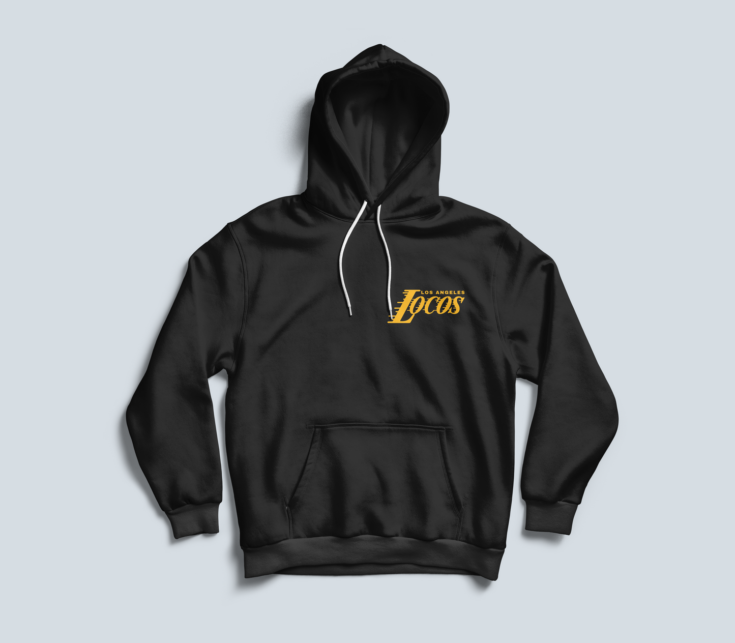 Go Loco Courtside - Black/White - Premium Hoodie - "Western Conference"