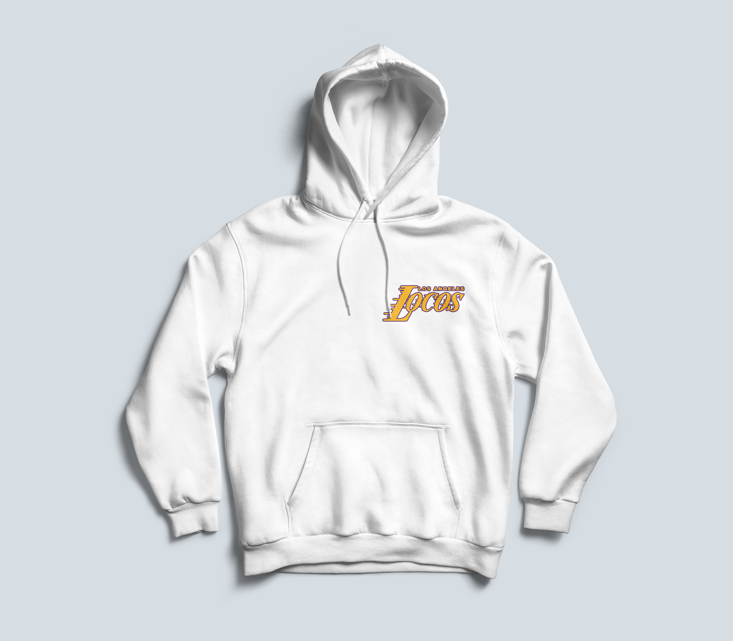 Go Loco Courtside - Black/White - Premium Hoodie - "Western Conference"