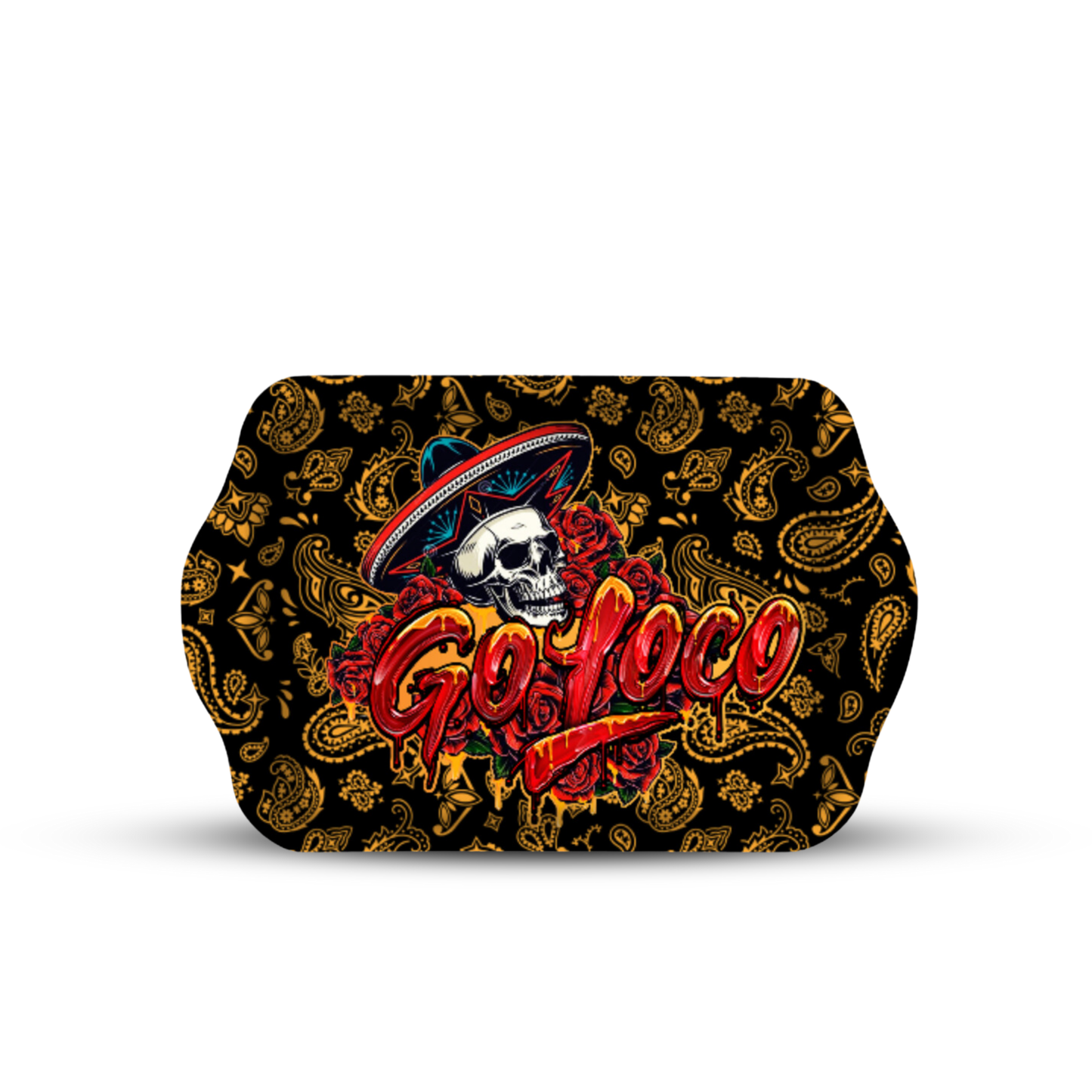 Go Loco - Rolling Tray - "Go Loco Logo"
