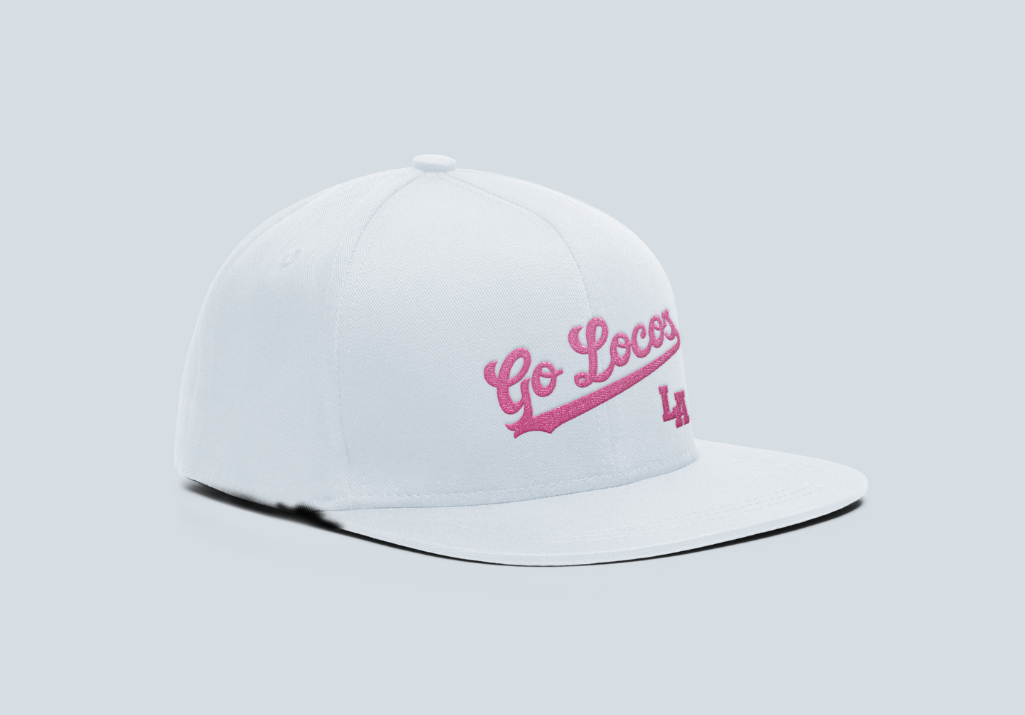 Go Loco x LA - Snap Back Hat - "Pink Go Locos, LA"