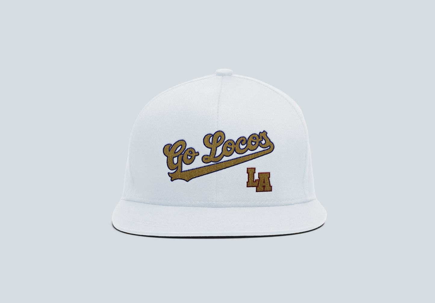 Go Loco x LA - Snap Back Hat - "Gold Go Locos, LA"
