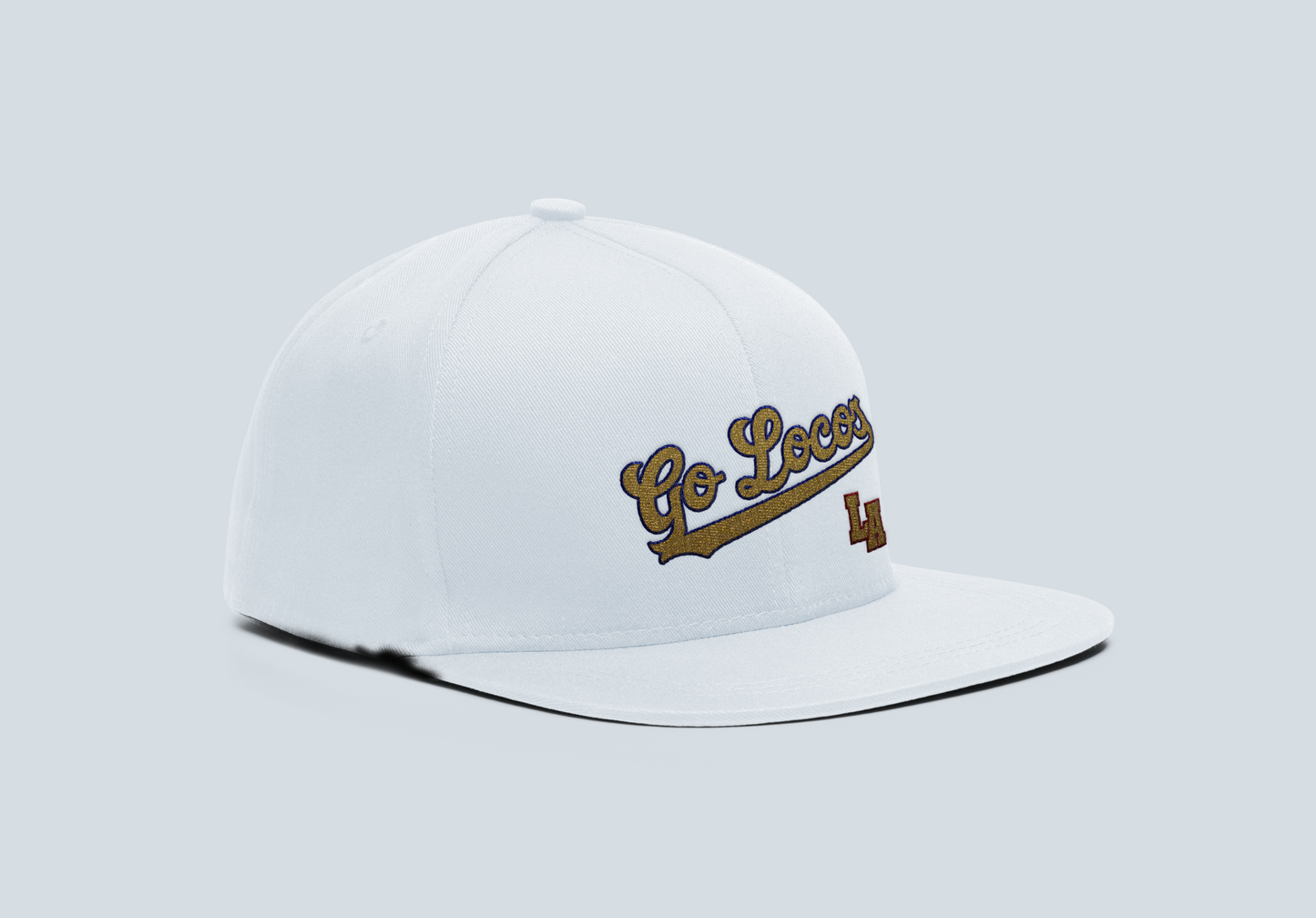Go Loco x LA - Snap Back Hat - "Gold Go Locos, LA"