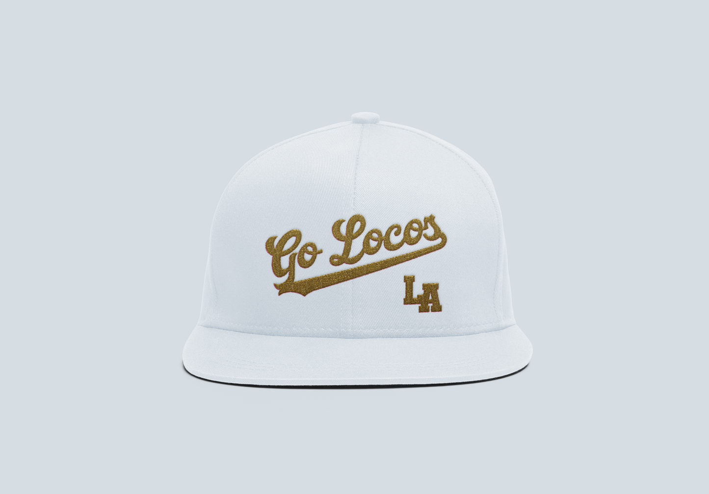 Go Loco x LA - Snap Back Hat - "Gold Go Locos, LA"
