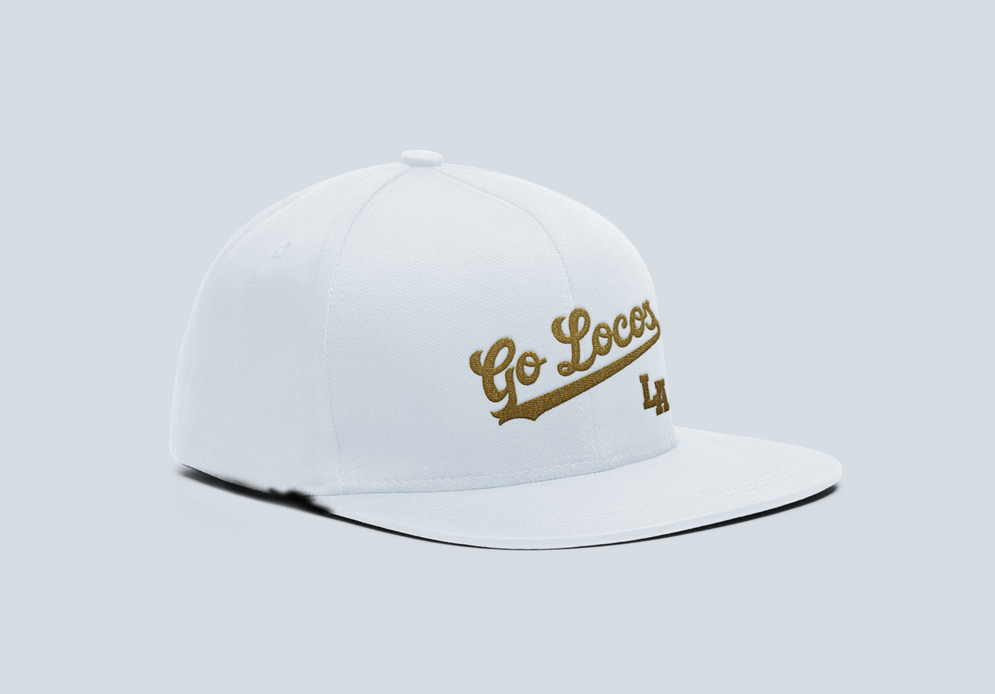 Go Loco x LA - Snap Back Hat - "Gold Go Locos, LA"