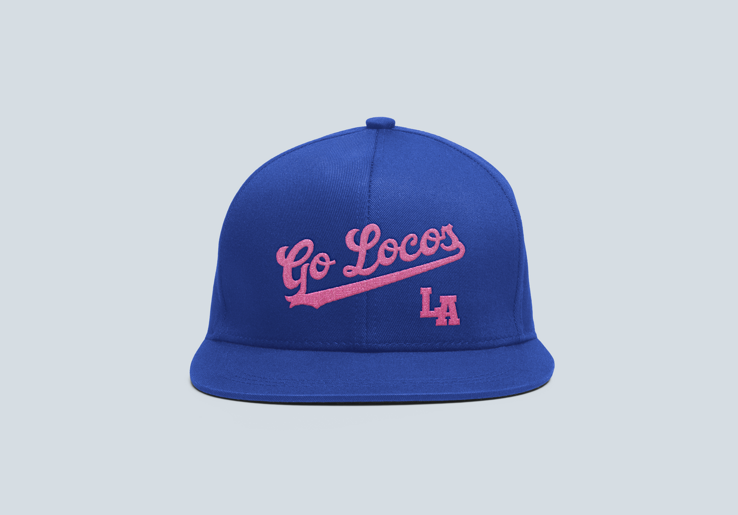 Go Loco x LA - Snap Back Hat - "Pink Go Locos, LA"