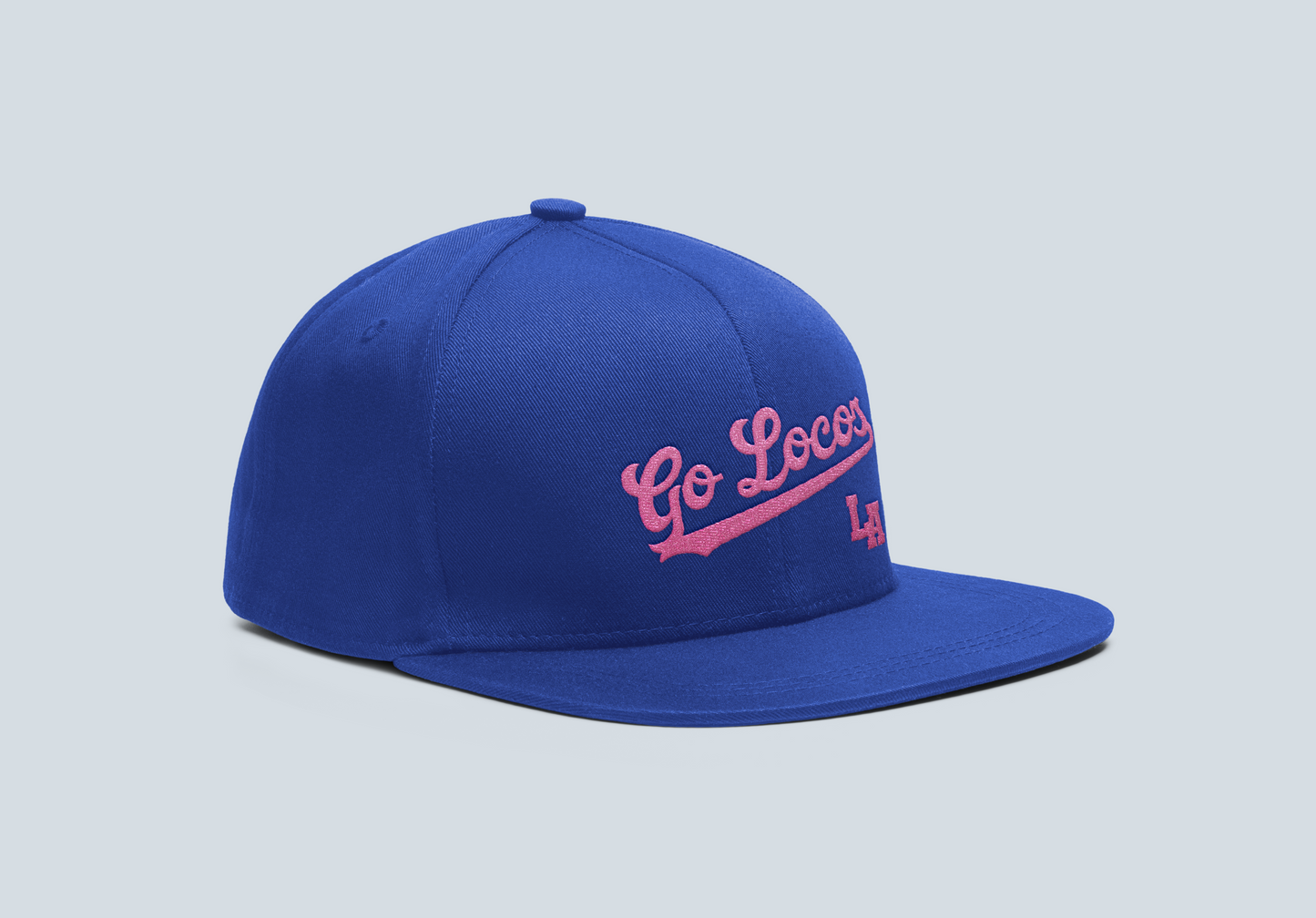 Go Loco x LA - Snap Back Hat - "Pink Go Locos, LA"